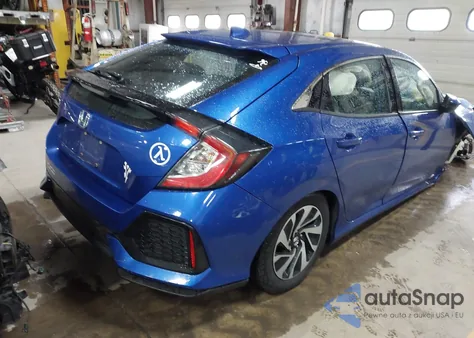 2018 Honda Civic Lx из США, поврежденный, VIN SHHFK7H26JU413495